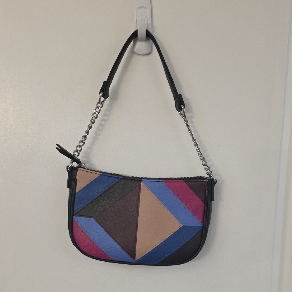 Patchwork Shoulder Bag - image 1